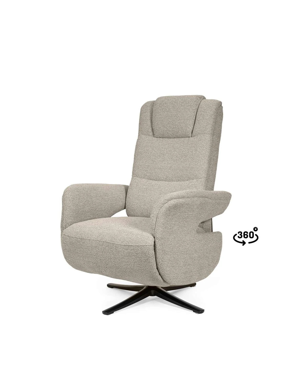 Relaxačné kreslo SATOMI tmavobéžové – somcasa