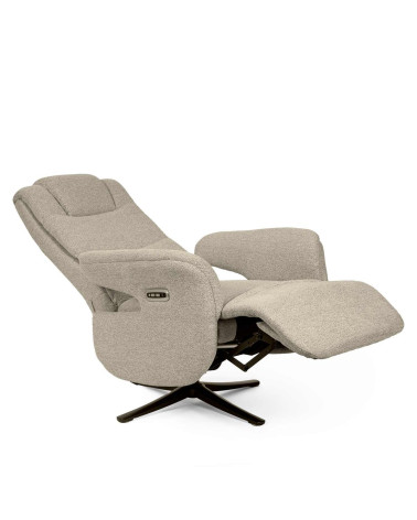 Relaxačné kreslo SATOMI tmavobéžové – somcasa
