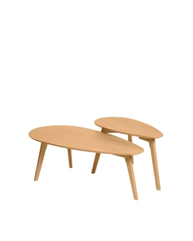 Set konferenčných stolíkov CONRAD dub – somcasa