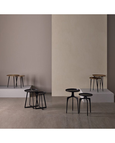 Set konferenčných stolíkov PUNJABI medená – somcasa