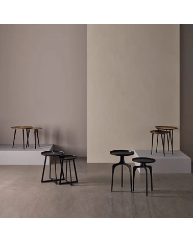 Set konferenčných stolíkov PUNJABI medená – somcasa