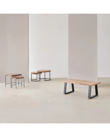 Set konferenčných stolíkov FARLAN prírodná – somcasa