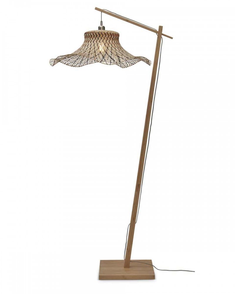 Fotografia produktu: Stojacia lampa Ibiza, Prírodná/čierna, Good&Mojo