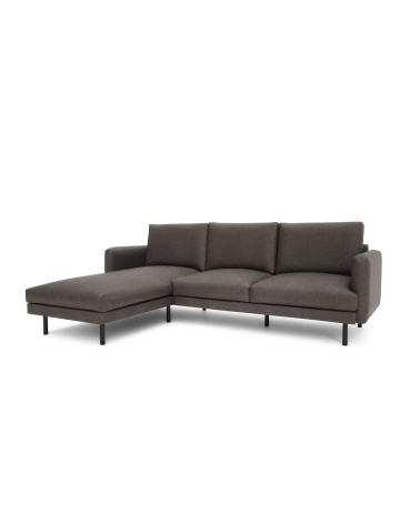 4-miestna rohová pohovka BRERA tmavobéžová, ľavý roh
