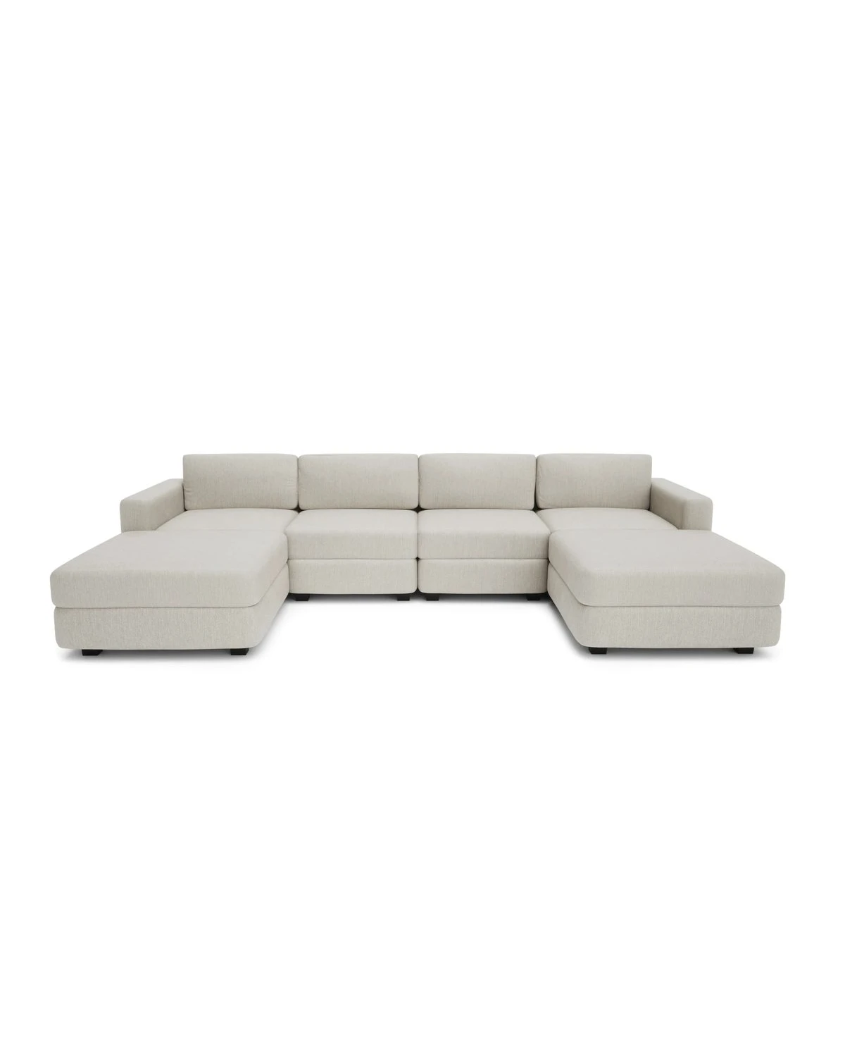 Modulárna pohovka GRACIA U-tvar 180×320×180 cm krémovobéžová
