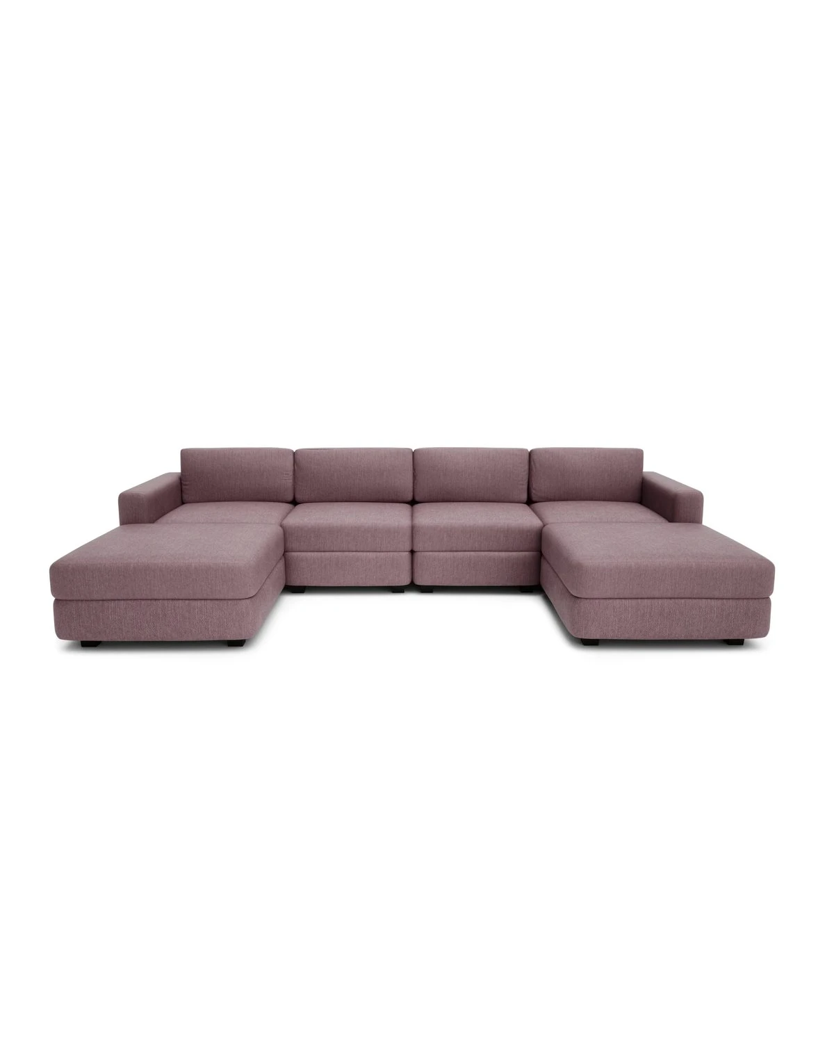 Modulárna pohovka GRACIA U-tvar 180×320×180 cm staroružová