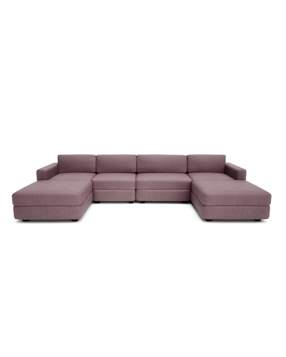Modulárna pohovka GRACIA U-tvar 180×340×180 cm staroružová
