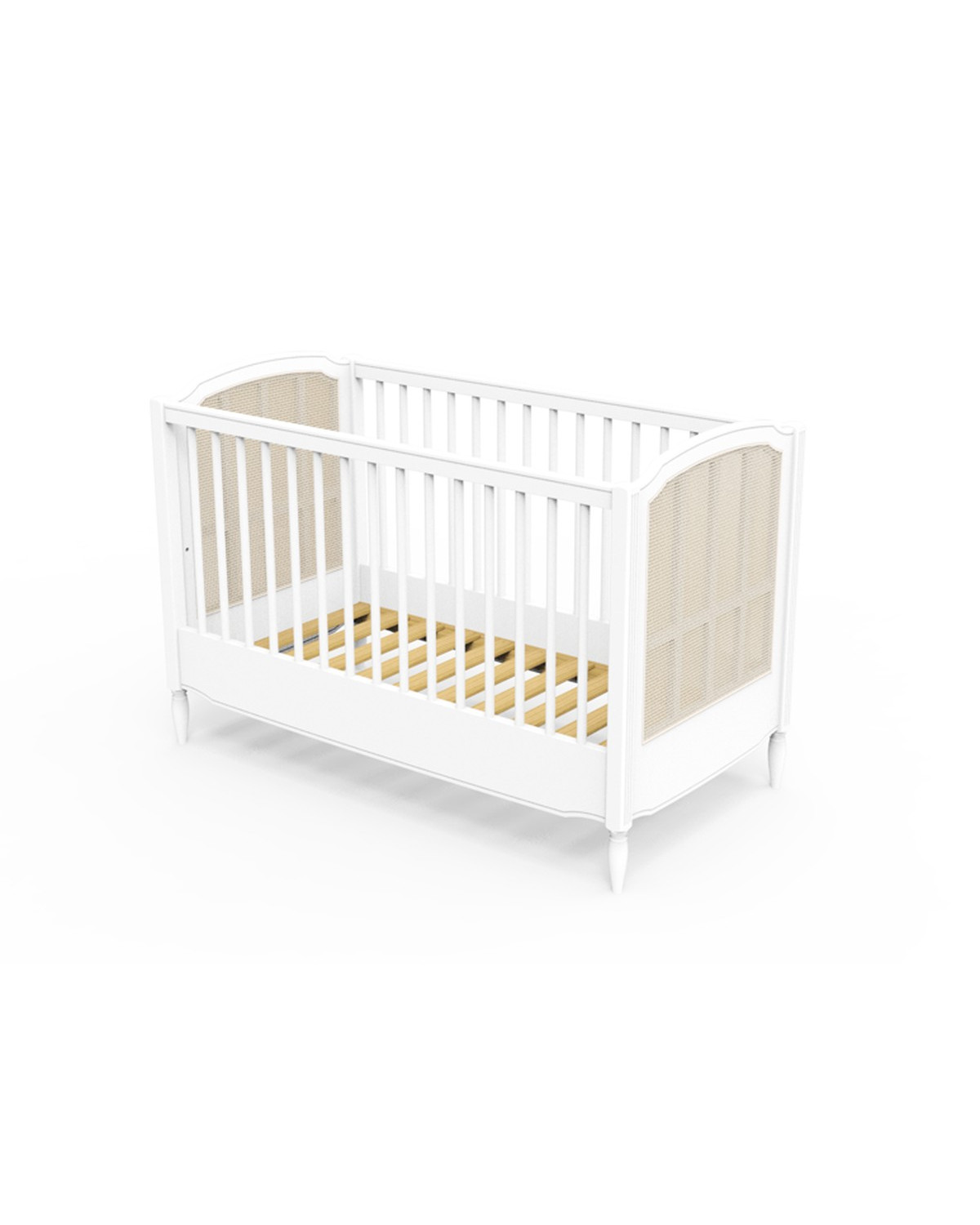 Fotografia produktu: Detská postieľka HERMIONE 60 x 120 cm, biela, Theo Bebe