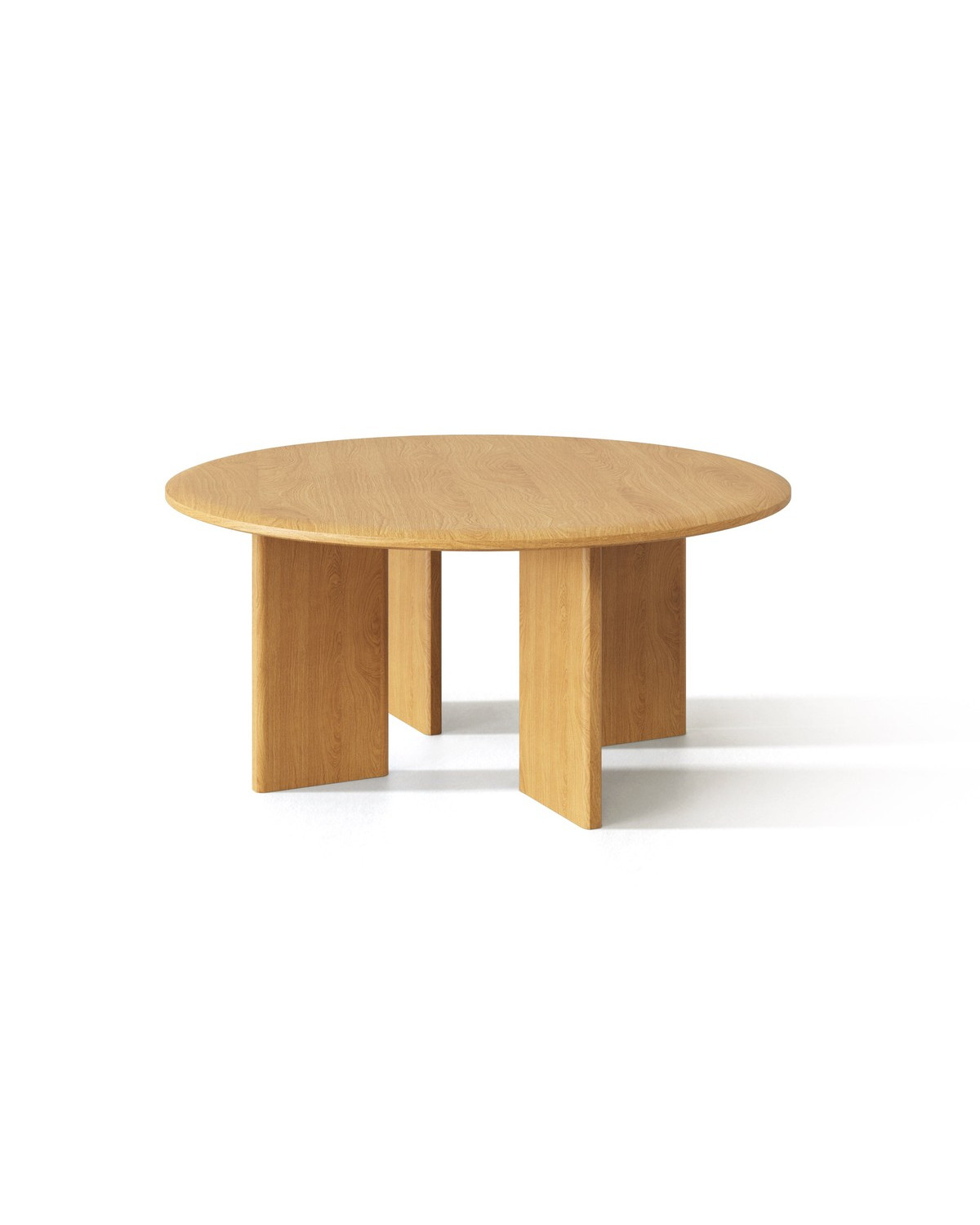 Fotografia produktu: Konferenčný stolík Charlotte 90 x 90 cm, prírodný dub, micadoni