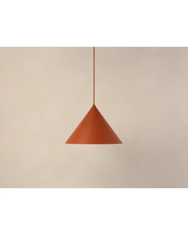 Závesné svietidlo Timbo, oranžové, Micadoni