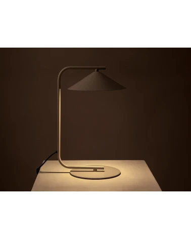 Stolová lampa Nocte, béžová, Micadoni
