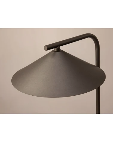 Stolová lampa Nocte, hnedá, Micadoni