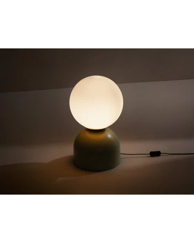Stojacia lampa Ely, svetlozelená, Micadoni