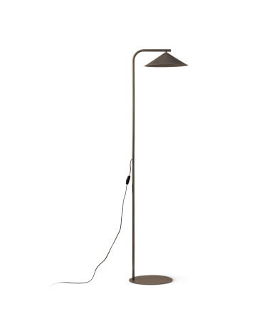Stojacia lampa Nocte, hnedá, Micadoni