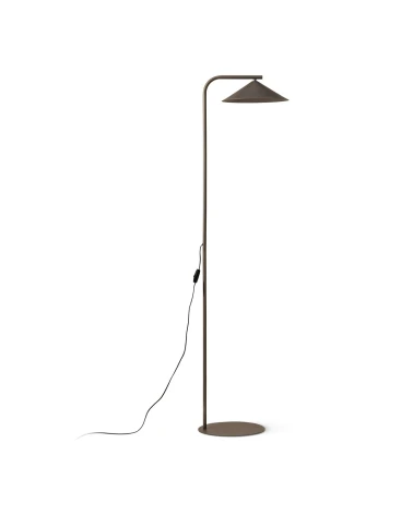 Stojacia lampa Nocte, hnedá, Micadoni