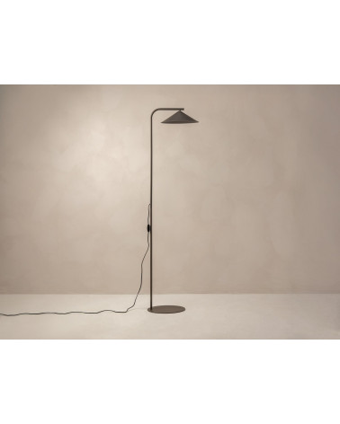Stojacia lampa Nocte, hnedá, Micadoni
