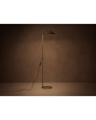 Stojacia lampa Nocte, hnedá, Micadoni