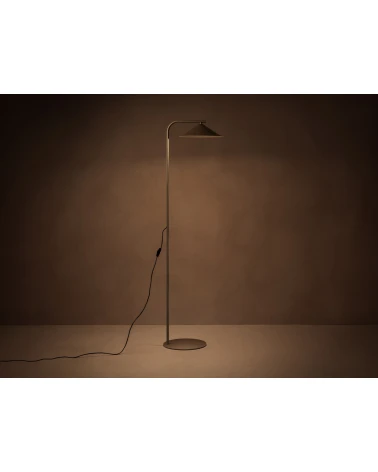 Stojacia lampa Nocte, hnedá, Micadoni
