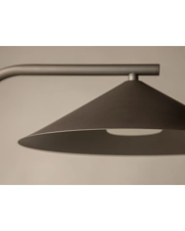 Stojacia lampa Nocte, hnedá, Micadoni