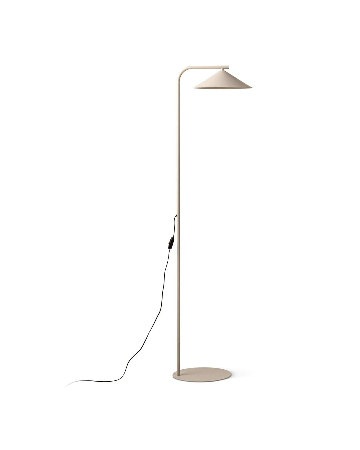 Stojacia lampa Nocte, béžová, Micadoni