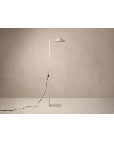 Stojacia lampa Nocte, béžová, Micadoni