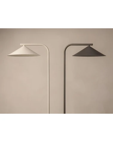 Stojacia lampa Nocte, béžová, Micadoni