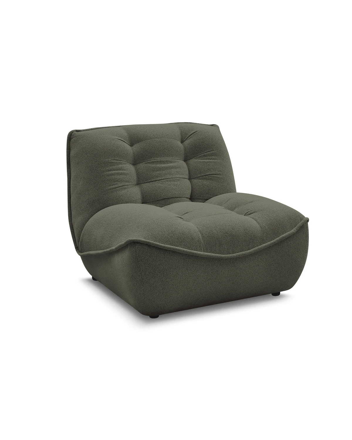 Sedací modul SERENA zelená – melír