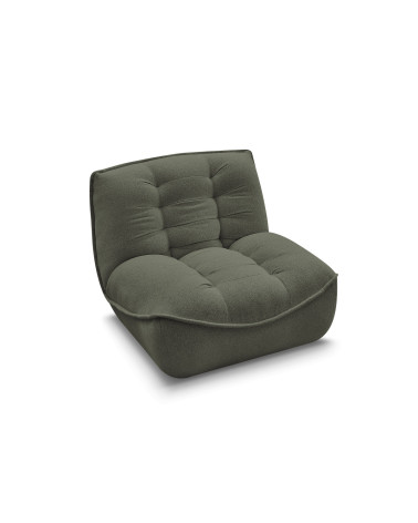 Sedací modul SERENA zelená – melír