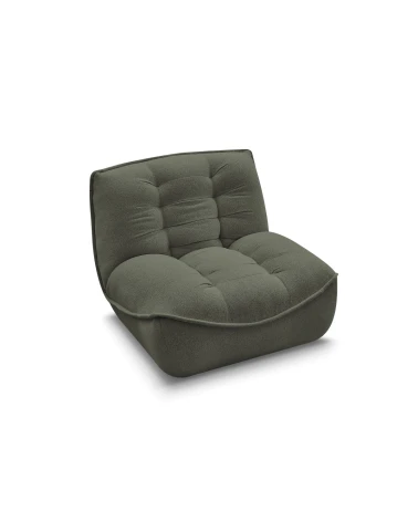Sedací modul SERENA zelená – melír