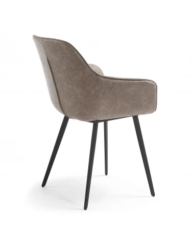 Amira chair in light grey