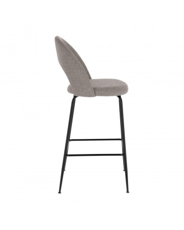 Mahalia light grey stool height 63 cm