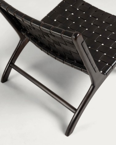 Black Calixta armchair
