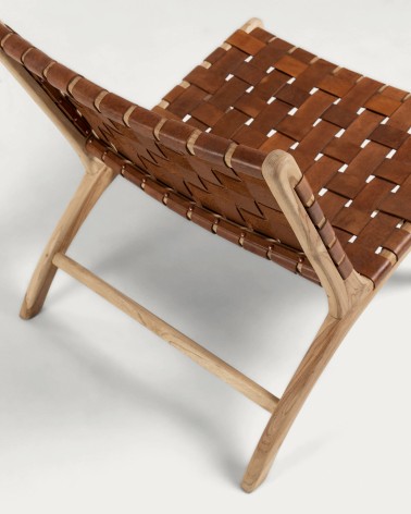 Brown Calixta armchair
