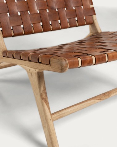 Brown Calixta armchair