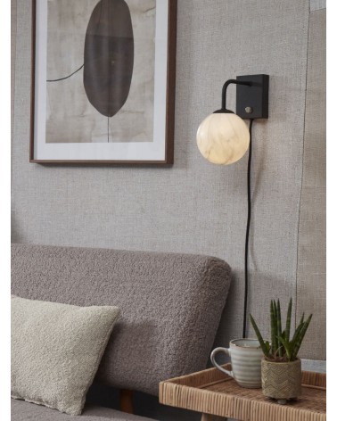 Nástenné svietidlo, CARRARA W12 Čierna, It's about RoMi LAAV 611