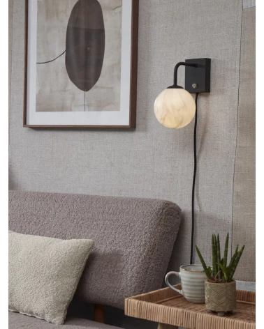 Nástenné svietidlo, CARRARA W12 Čierna, It's about RoMi LAAV 611