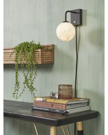 Nástenné svietidlo, CARRARA W12 Čierna, It's about RoMi LAAV 613