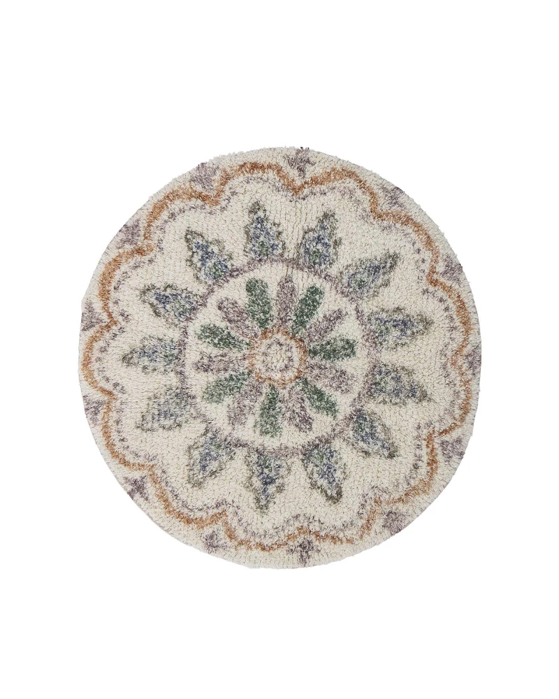 Okrúhly koberec Deljon, Bavlna, Ø60 cm,  Bloomingville LAAV 655