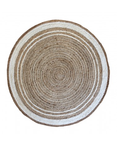 Jutový koberec Aroli, ručná práca, 120cm, India LAAV 800