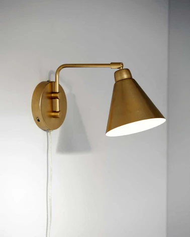 Nástenná lampa Game mini, Mosadz, House Doctor LAAV 834