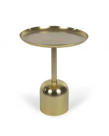 Adaluz side table in gold-coloured metal Ă 37 cm