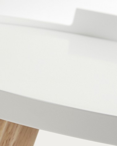White Kurb side table Ă 46 cm FSC MIX Credit