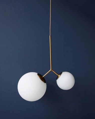 Závesná lampa Twice, Biela, House Doctor LAAV 853