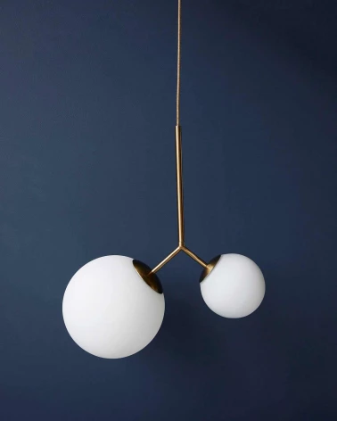 Závesná lampa Twice, Biela, House Doctor LAAV 853