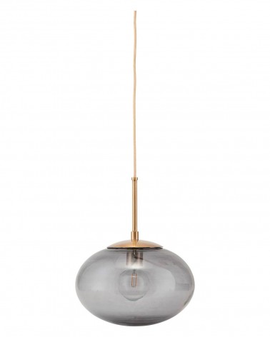 Závesná lampa Opal, Sivá, House Doctor LAAV 868