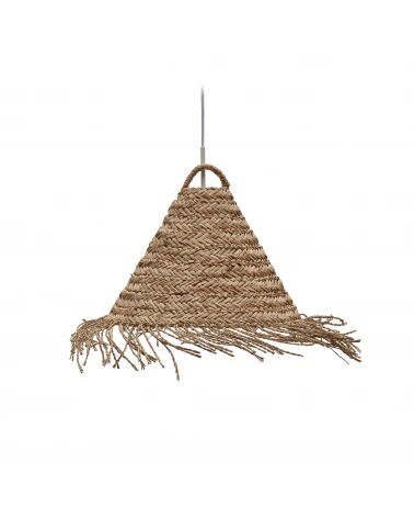 Fonteta natural fiber ceiling lamp in a natural finish, Ă 40 cm