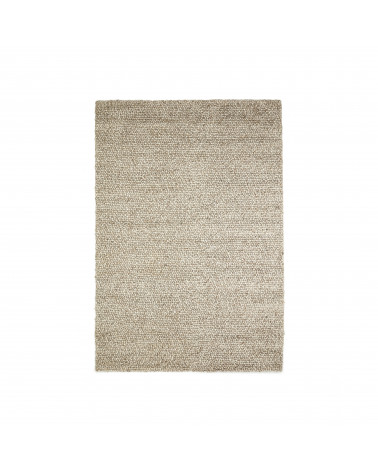 Lubrin rug in grey wool, 200 x 300 cm
