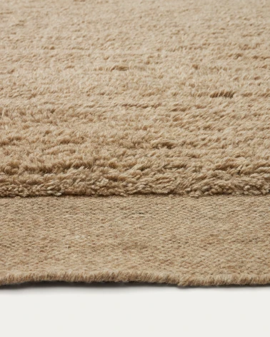 Marely beige wool rug 160 x 230 cm