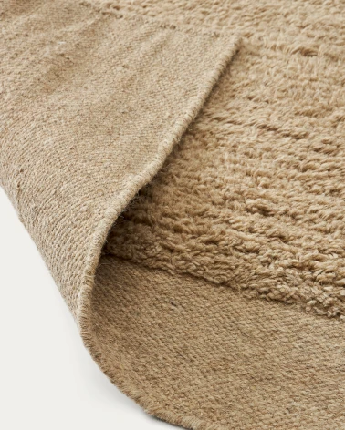Marely beige wool rug 160 x 230 cm