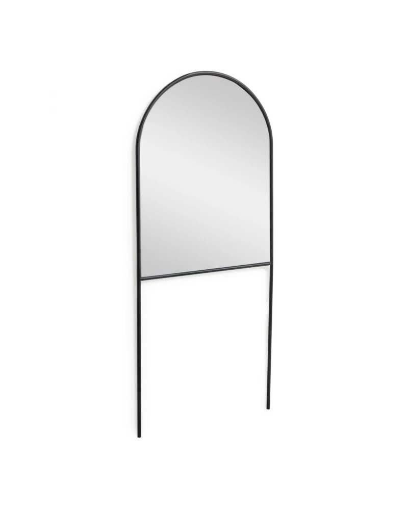 Nazara black metal full-length mirror 70 x 161 cm